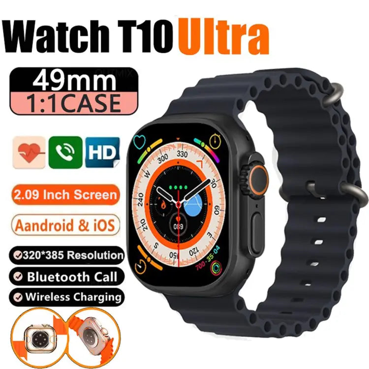 T10 Ultra 2.09 Infinite Display Smartwatch