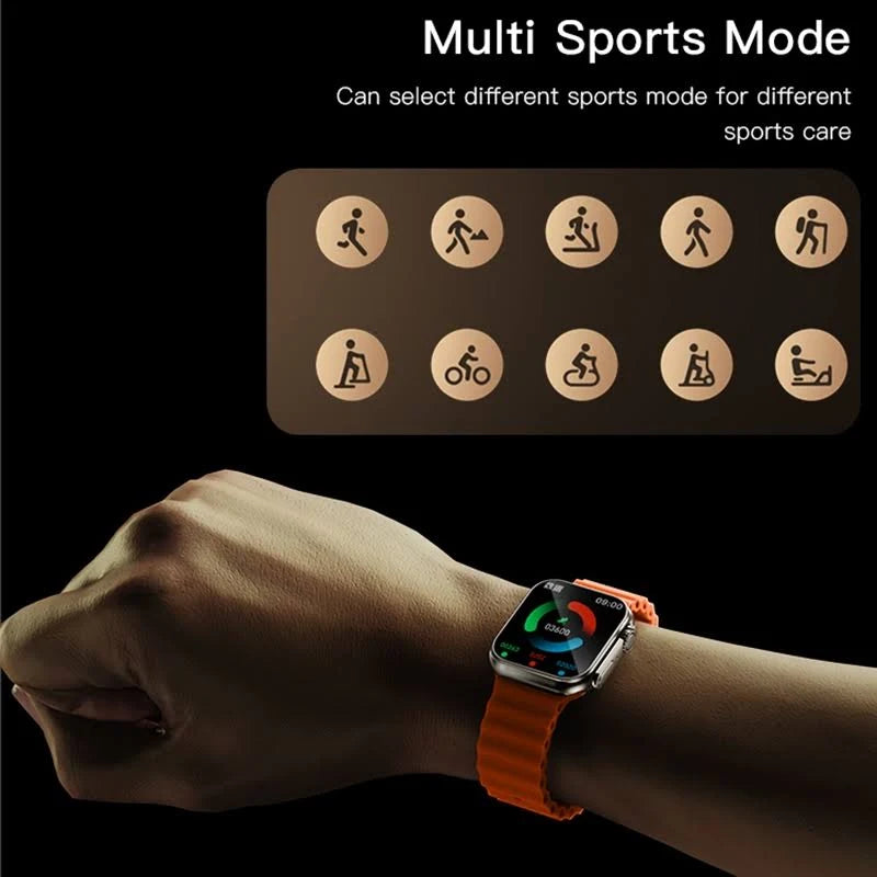 S8 Ultra Apple Smart Watch With Gravity Sensor ©